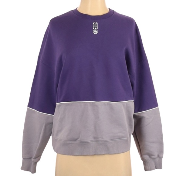 Li-Ning China sportswear sweatshirt sweater pullover loose fit drop-shoulder - Picture 2 of 7